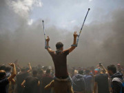 فلسطین میں پر امن واپسی مارچ پر صیہونی فوج کی فائرنگ 206 افراد زخمی