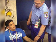 اہم ترین میچ کے دوران میرا ڈونا کی جذباتی ’’اداکاری‘‘ عروج پر رہی