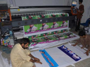 الیکشن 2018 پینا فلیکس پرنٹنگ کا کاروبار ٹھنڈا