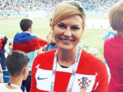 کروشین خاتون صدر کولینڈا گریبر کیٹارووک ورلڈ کپ فائنل دیکھنے روس جائیں گی