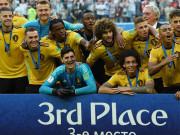 فٹبال ورلڈکپ میں بیلجیئم نے تیسری پوزیشن حاصل کر لی