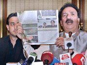 شریف برادران داتا دربار آجائیں کرپشن ثابت کر دونگا رحمن ملک