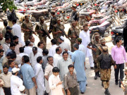 ضلع ٹھٹھہ 74پولنگ اسٹیشن انتہائی حساس قرار فوج اور رینجرز تعینات