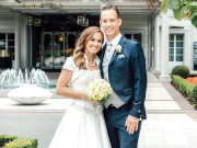 مارٹینا ہنگز کی سابق اسپورٹس فزیشن ہیری لی مین سے شادی