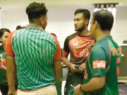 شکیب الحسن کی امریکا میں ہم وطن شائق سے الجھنے کی ویڈیو وائرل