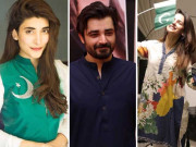 فنکار بھی جشن آزادی کی خوشیوں میں شریک