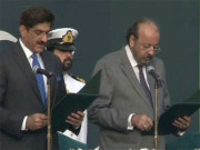 مراد علی شاہ نے وزیراعلیٰ سندھ کا حلف اٹھالیا