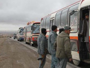 افغانستان میں طالبان نے تین بسوں کو یرغمال بنالیا21 مسافر اغوا