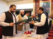 خیبرپختونخوا کی 11 رکنی کابینہ نے حلف اٹھا لیا