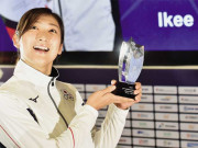 18 سالہ جاپانی سوئمرایکی ریکاکو ایشین گیمزکی بہترین کھلاڑی کا ایوارڈ لے اڑیں