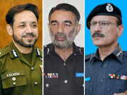 پنجاب سندھ اور خیبر پختون خوا میں نئے آئی جیز کا تقرر