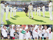 الیسٹر کک کو بھارتی ٹیم کا ’’ گارڈ آف آنر‘‘ کئی شائق شیف کا لباس پہن کر آئے