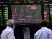 کراچی اسٹاک مارکیٹ انڈیکس کے ساتھ کاروباری حجم بھی بلند ترین سطح پر پہنچ گیا   