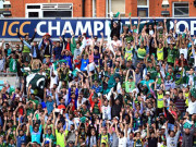 پاکستانی کرکٹ شائقین نے برمنگھم میں سماں باندھ دیا 