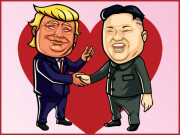 ڈونلڈ ٹرمپ اور کِم جونگ کے پریم پتر