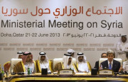 ’’فرینڈزآف سیریا‘‘ کے اجلاس میں رکن ممالک کا شامی باغیوں کی سیاسی اورفوجی مدد کرنے پراتفاق