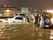 سعودی عرب میں بارشوں اور سیلاب سے نظام زندگی درہم برہم