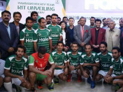 ہاکی ورلڈ کپ کے لئے پاکستان ٹیم کونئی کٹ مل گئی