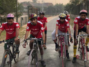 اسپیشل اولمپکس ورلڈ گیمز کے لیے قومی مینز سائیکلنگ ٹیم کا تربیتی کیمپ جاری