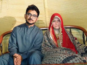 قومی بلائنڈ کرکٹ ٹیم کے کھلاڑی نے امریکی  نابینا لڑکی کو جیون ساتھی بنالیا