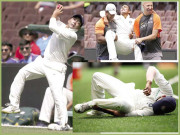 دورانِ فیلڈنگ پرتھوی شا کا بایاں ٹخنہ مڑگیا ایڈیلیڈ ٹیسٹ سے باہر