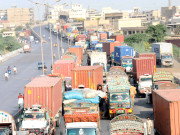 ماڑی پور روڈ بند ہونے سے یومیہ ایک ارب کا نقصان ہوتا ہے