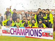 چیمپئن کا تاج لاہور وائٹس کے سر سج گیا