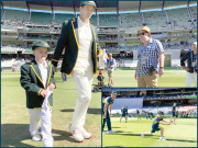 7 سالہ بچے کو بطور شریک کپتان آسٹریلیا کی بیگی گرین کیپ مل گئی