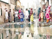 لیاری کی پھول پتی لین تعفن اور بدبو سے مہکنے لگی مکین پریشان