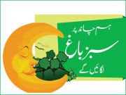 ہم چاند پر سبز باغ لگائیں گے
