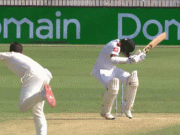 سری لنکن بلے باز کرونارتنے سر پر گیند لگنے سے گرگئے