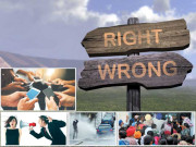 اچھّے اخلاق کہاں گئے