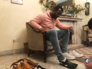 ڈیرن سیمی بھی پشاوری چپلوں کے شوقین نکلے