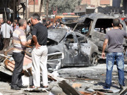 دمشق پناہ گزین کیمپ پر راکٹ حملہ 15 فلسطینی شہید 45 زخمی 