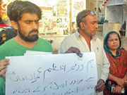 بھارت سے مقتول پاکستانی قیدی کی لاش کی منتقلی کیلیے احتجاج