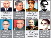 12 میں سے 5 صدر فوجی 4 پی پی 2 کا تعلق ن لیگ سے 