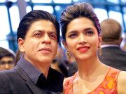 شاہ رخ اور دیپکا فلم کی تشہیر کے لیے لندن پہنچ گئے 