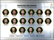 آسٹریلیا کے خلاف ون ڈے ٹیم کا اعلان قیادت شعیب ملک کریں گے