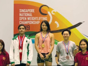 سنگاپور اوپن میں پاکستانی ویٹ لفٹر رابعہ شہزاد کا سلور میڈل