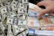 روپے کے مقابلے میں ڈالر کی قدر میں 30 پیسے کی کمی