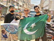 پاک سرزمین کی دل کشی امریکی سیاح کو کھینچ لائی