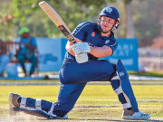 جارج مونسی نے کاؤنٹی کرکٹ میں 25 بالز پر سنچری داغ دی