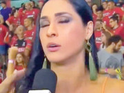 برازیل کی سابق خاتون اولمپک چیمپئن لائیو انٹرویو کے دوران بے ہوش