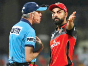 ویرات کوہلی سے بحث کے بعد امپائر نائجل لونگ نے غصے میں دروازہ توڑ دیا