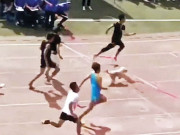 100 میٹر دوڑ میں آوارہ کتا شریک تیسری پوزیشن بھی حاصل کرلی