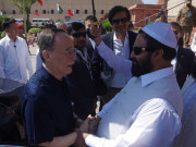 چینی نائب صدرکا لاہورمیں قیام کے دوران تاریخی بادشاہی مسجد کا دورہ