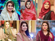 رمضان ٹرانسمیشن کی میزبانوں کے سوشل میڈیا پر چرچے