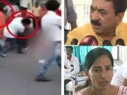 بی جے پی کے رکن اسمبلی کا خاتون سماجی ورکر پر سرعام بہیمانہ تشدد