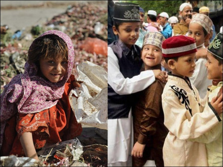 عیدالفطر ہو یا عیدالاضحیٰ، دونوں پر غریبوں کا کوئی پرسان حال نہیں ہوتا۔ (فوٹو: فائل)