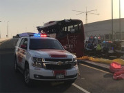 دبئی میں ٹریفک حادثہ 15 افراد ہلاک